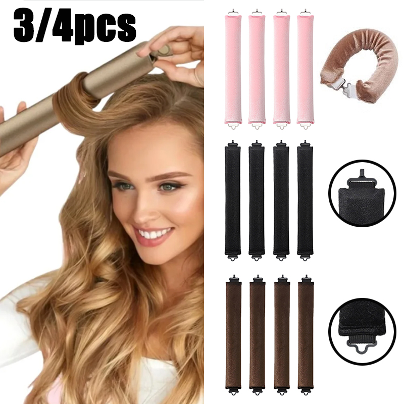 Hair Care Curly Hair - 3/4 stücke Keine Wärme Lockenwickler Heatless