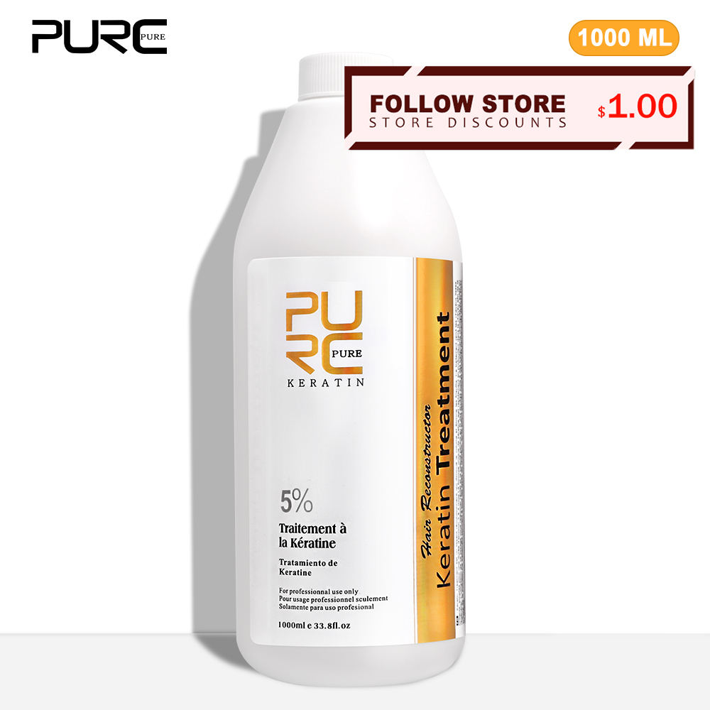 Hair Care Curly Hair - Purc 5% Keratin Glättung behandlung krause