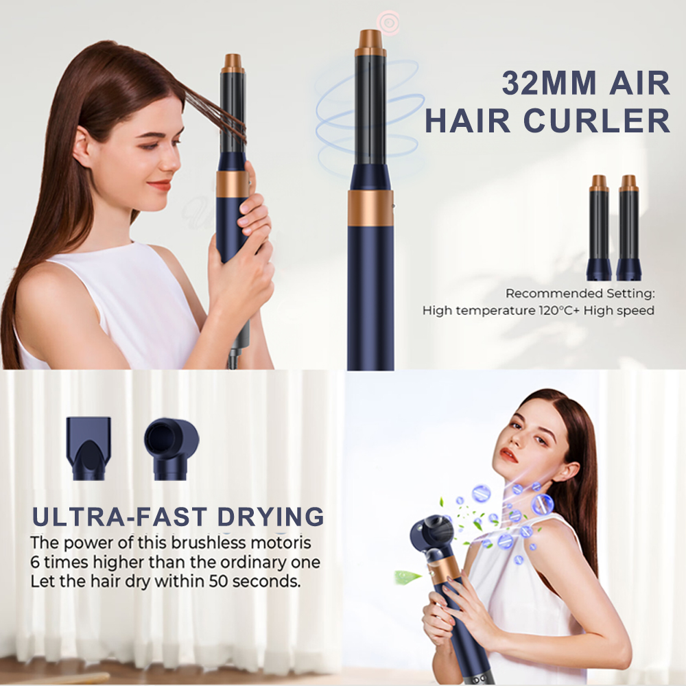 SMET Hot 7-in-1 Ionische profe – Hair Care Curly Hair Bewertung und Preis