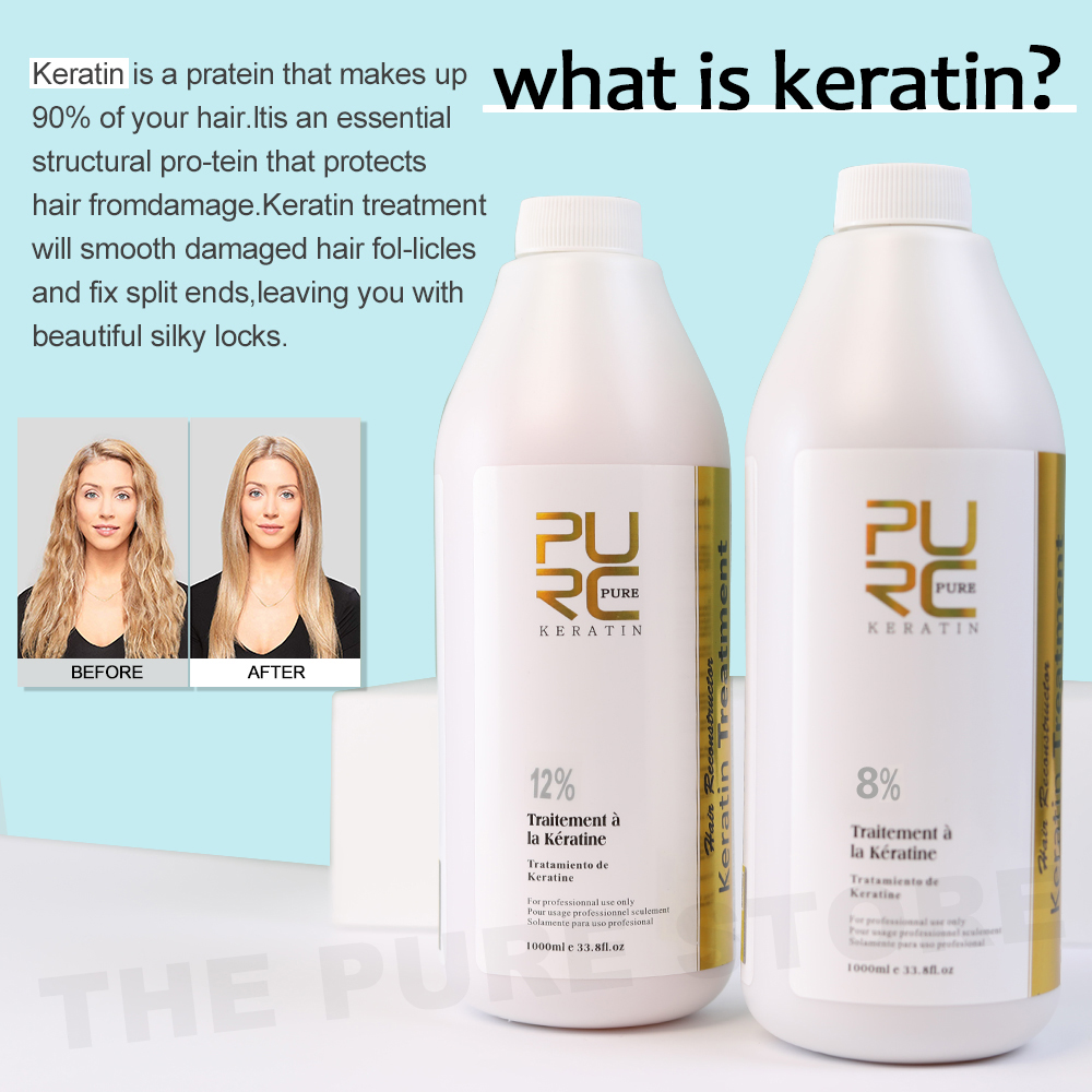 PURC 12 % Keratin, glättende H – Hair Care Curly Hair Bewertung und Preis