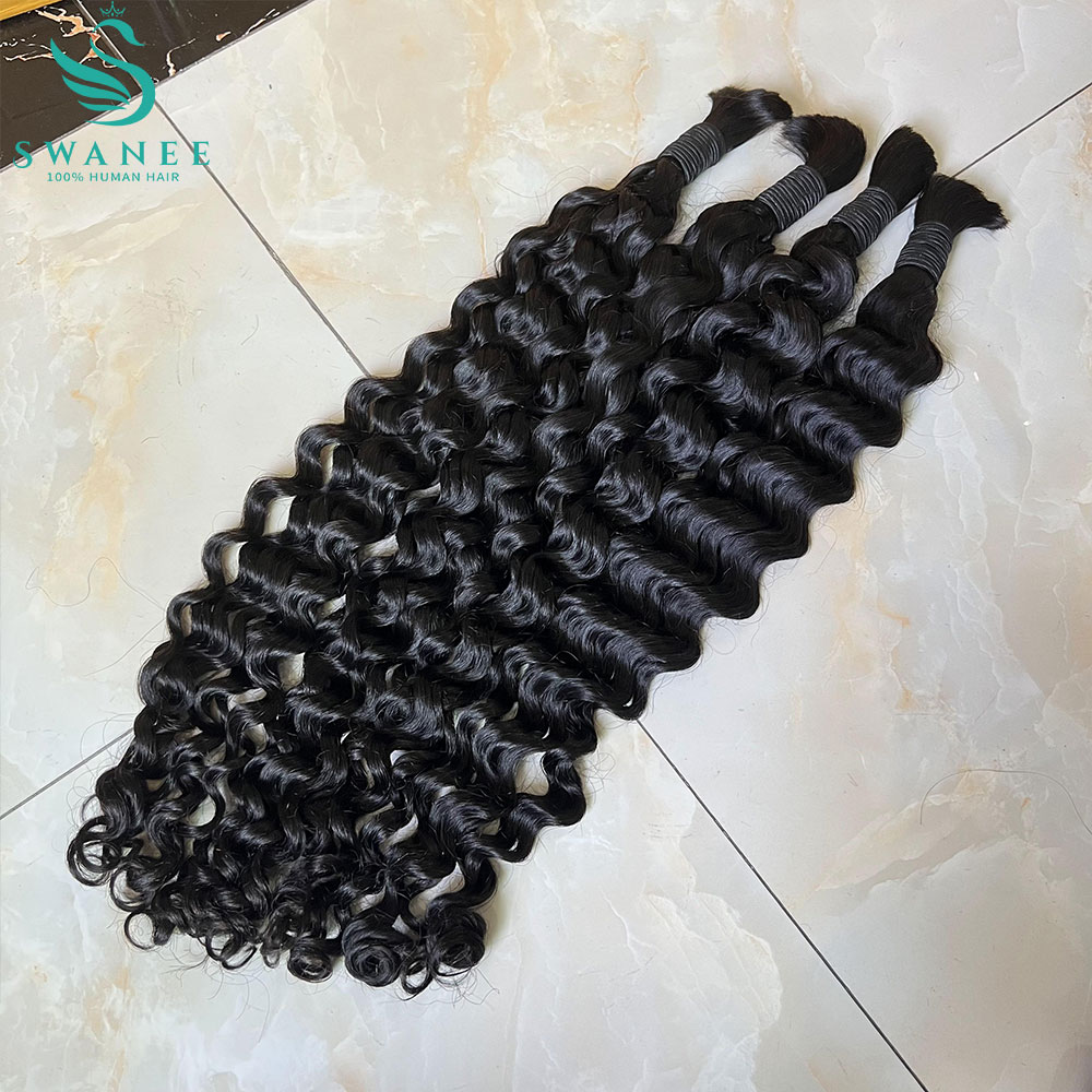 Wasserwellen-Echthaar-Bulk (10 – Hair Care Curly Hair Bewertung und Preis