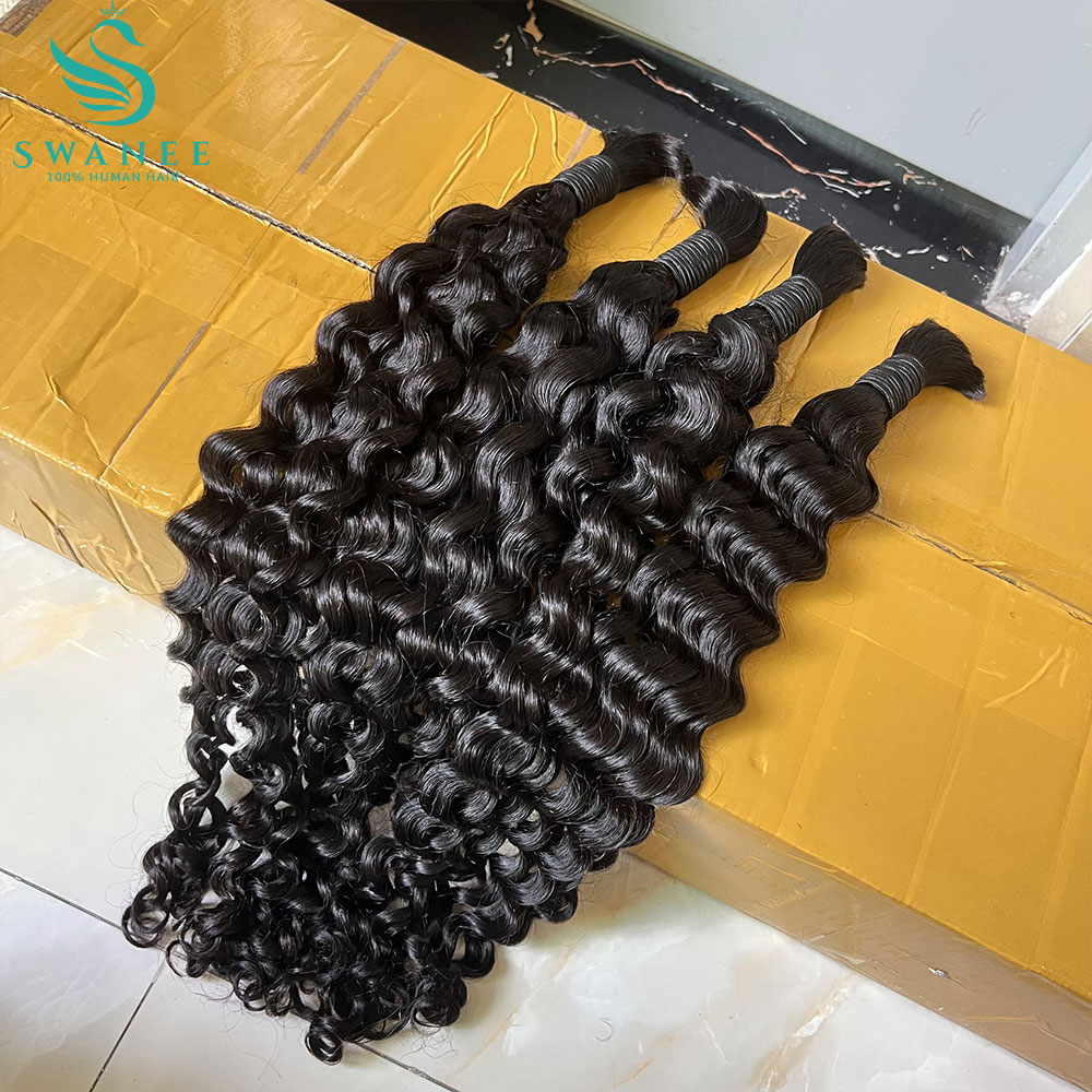 Wasserwellen-Echthaar-Bulk (10 – Hair Care Curly Hair Bewertung und Preis
