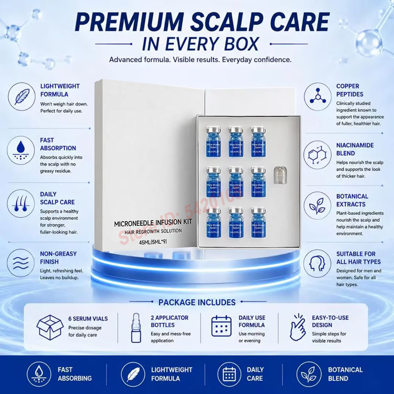 Kupferpeptid GHK-CU Mikronadel – Hair Care Kit Bewertung und Preis