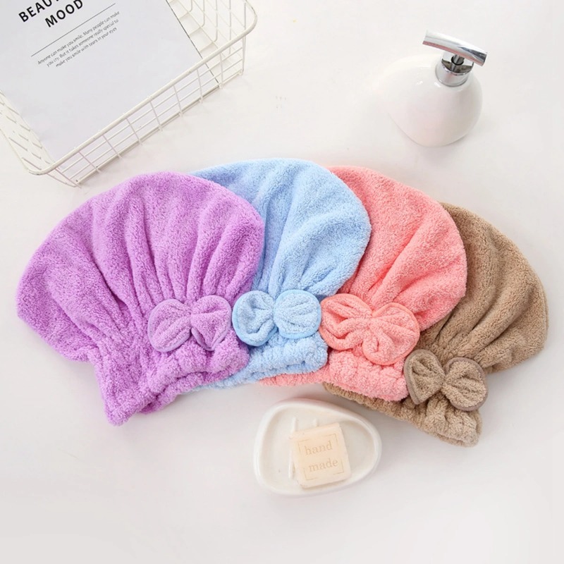 1 Stück Mikrofaser-Haarturban  – Hair Care Curly Hair Bewertung und Preis